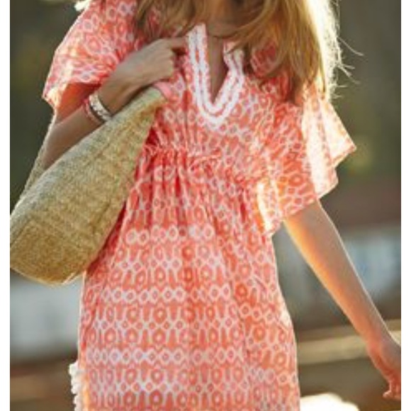 Stella & Dot Other - NWOT Stella & Dot Beach Cover Up OS Coral